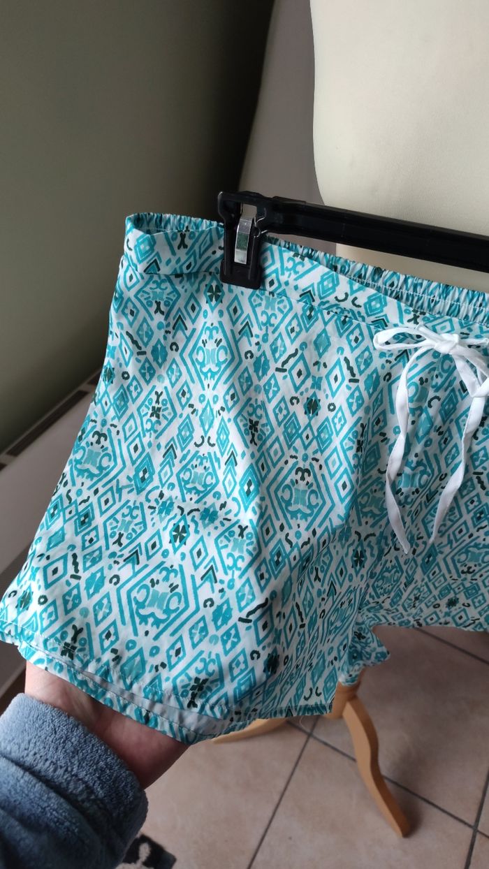 Short de nuit satin imprimé T46/48 - photo numéro 3