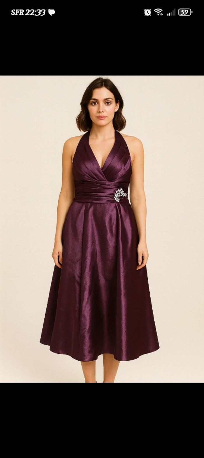 Robe de bal + étole - photo numéro 1