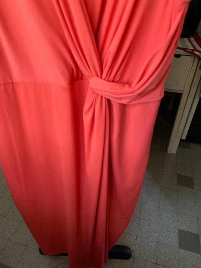Robe orange taille 50 - photo numéro 4