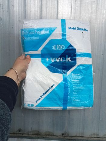 Combinaison protection xxl tyvek