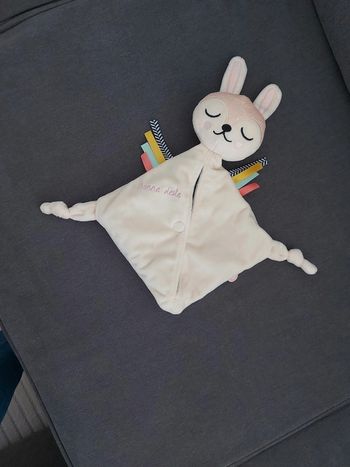 Doudou livre en tissu