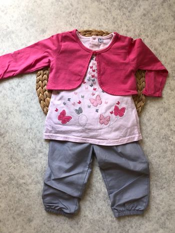 Ensemble fille 18 mois