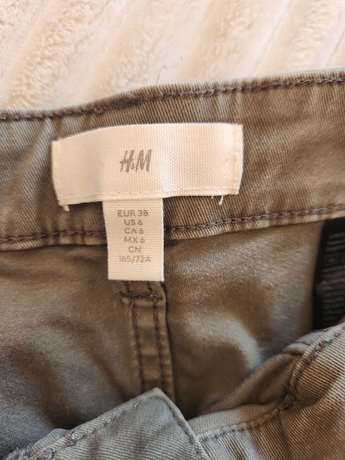 Jean kaki slim H&M – Taille 38 – Très bon état - photo numéro 6
