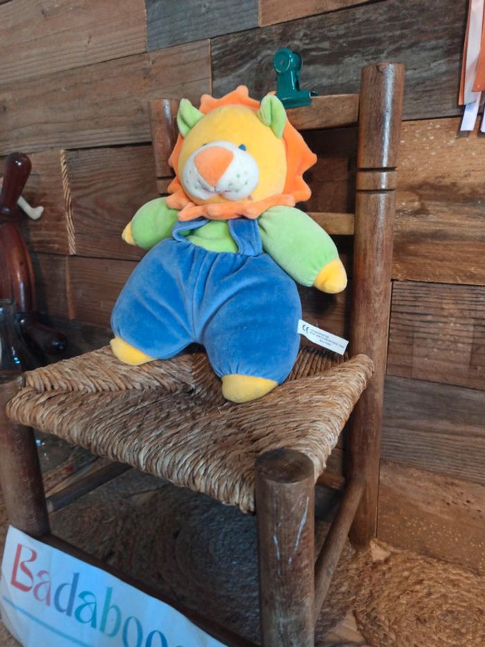 Peluche lion Auchan tbe - photo numéro 3