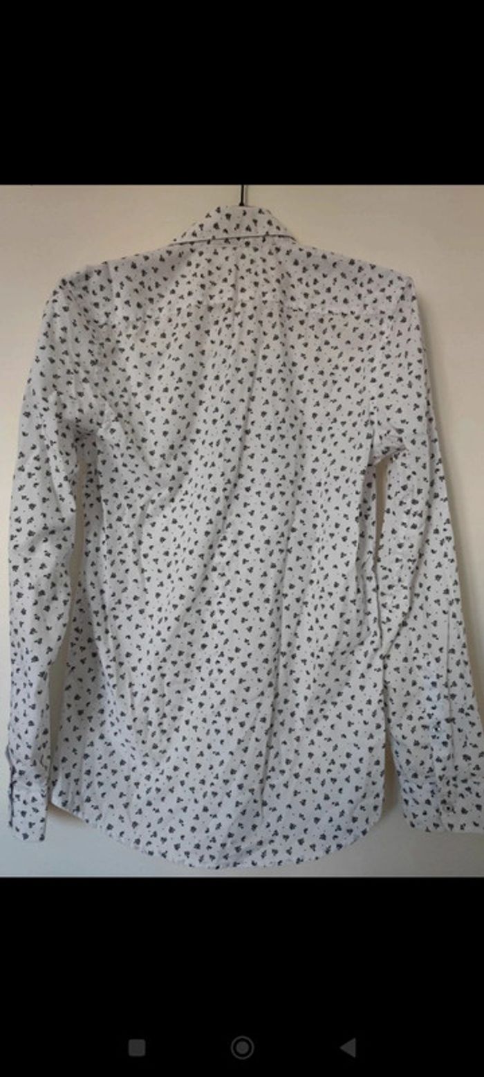 Chemise blanche slim fit taille S Kiabi - photo numéro 2