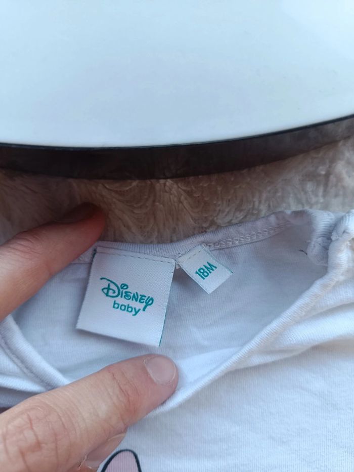 Tee shirt chemise manches longues Fille 18 mois Minnie mouse Disney Baby - photo numéro 6