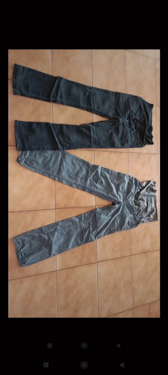 Lot pantalons de grossesse