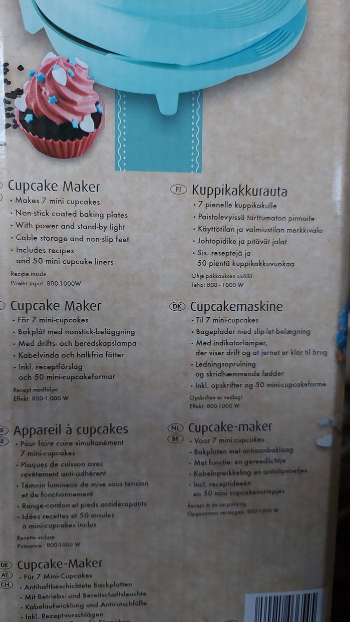 Appareil à cupcakes - photo numéro 5