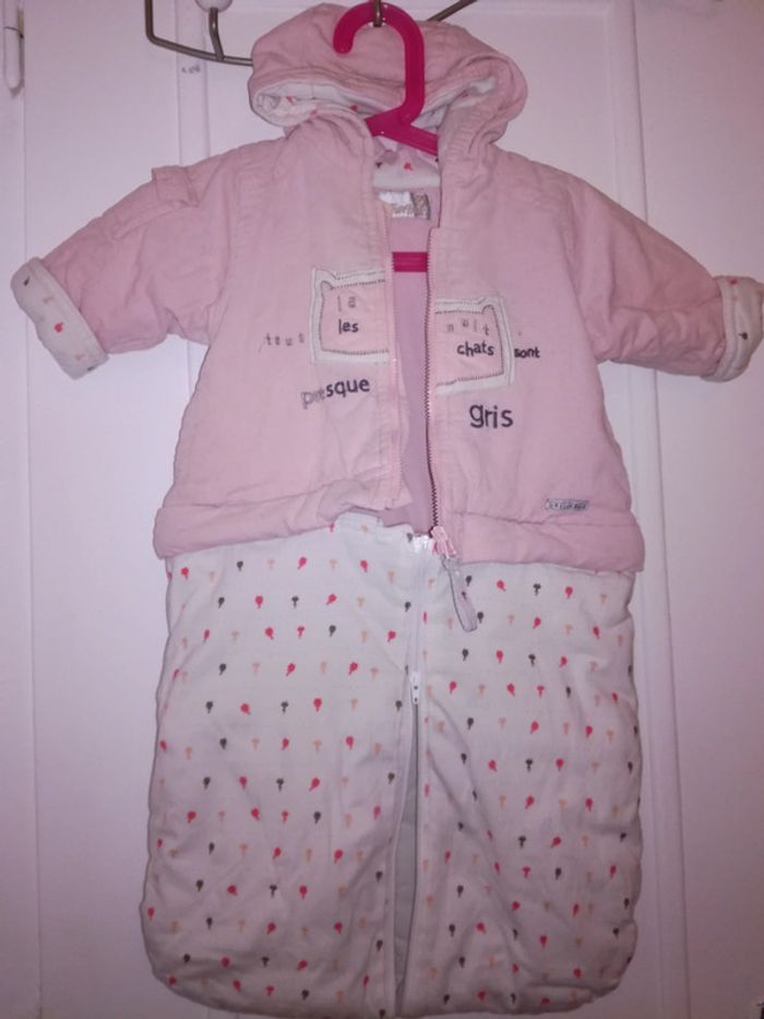 2 en 1 Nid d'ange veste à capuche - photo numéro 13