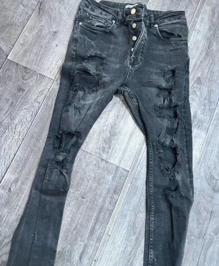 Jean homme Zara noir