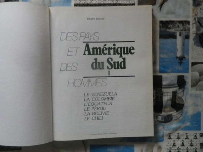 Des pays et des hommes Amérique du Sud Tome 1 Larousse Reader's Digest - photo numéro 2