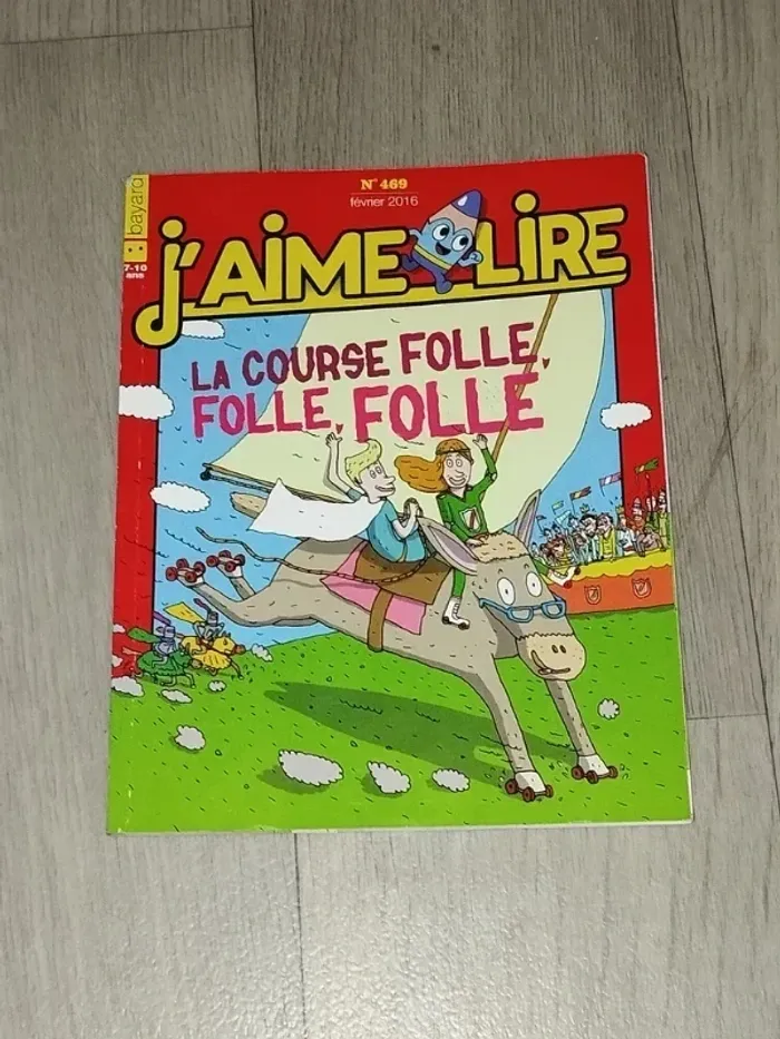 Lot de 8 magazines J’aime lire année 2015-16 L041 - photo numéro 7