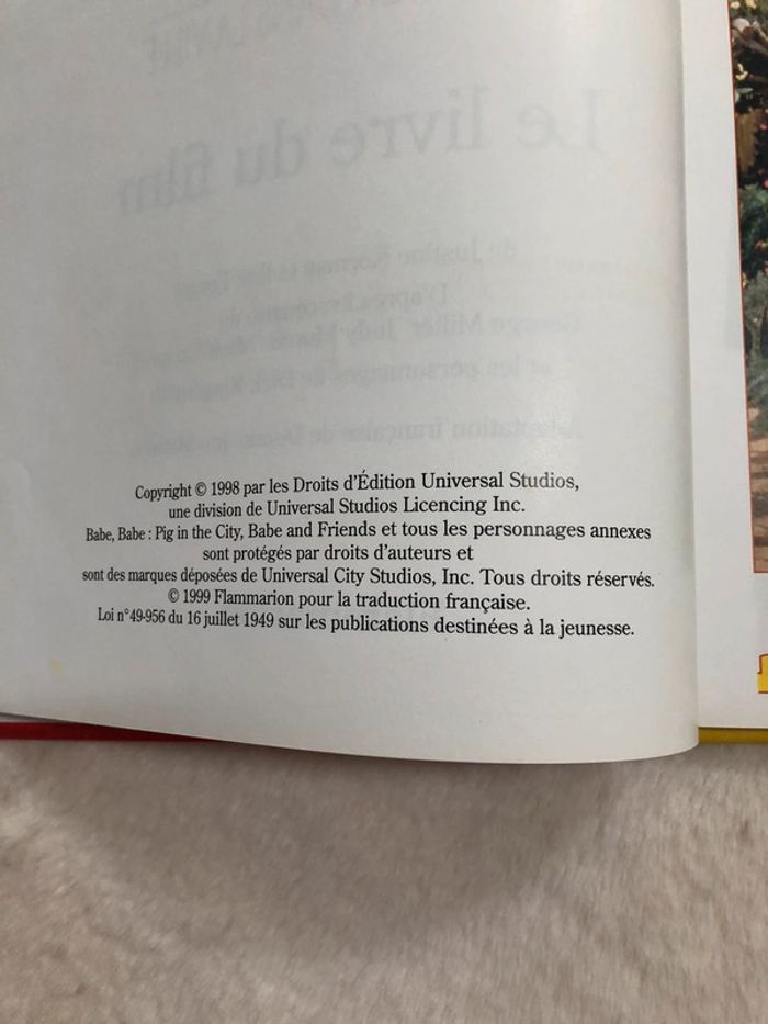 Babe le cochon dans la ville - Le livre du film - photo numéro 3