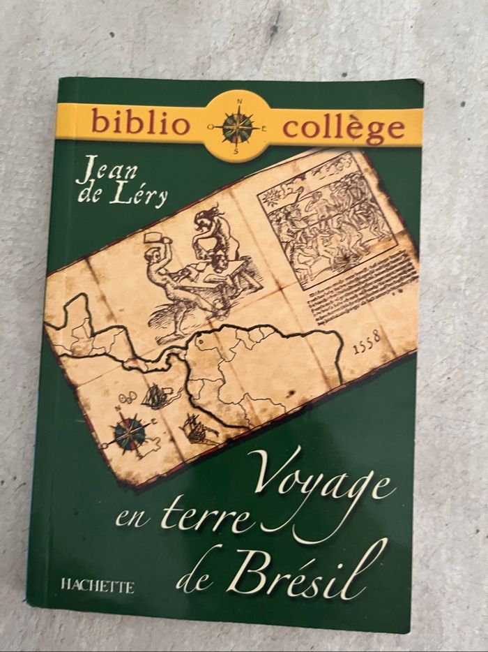 Voyage terre de Brésil de Jean de Léry