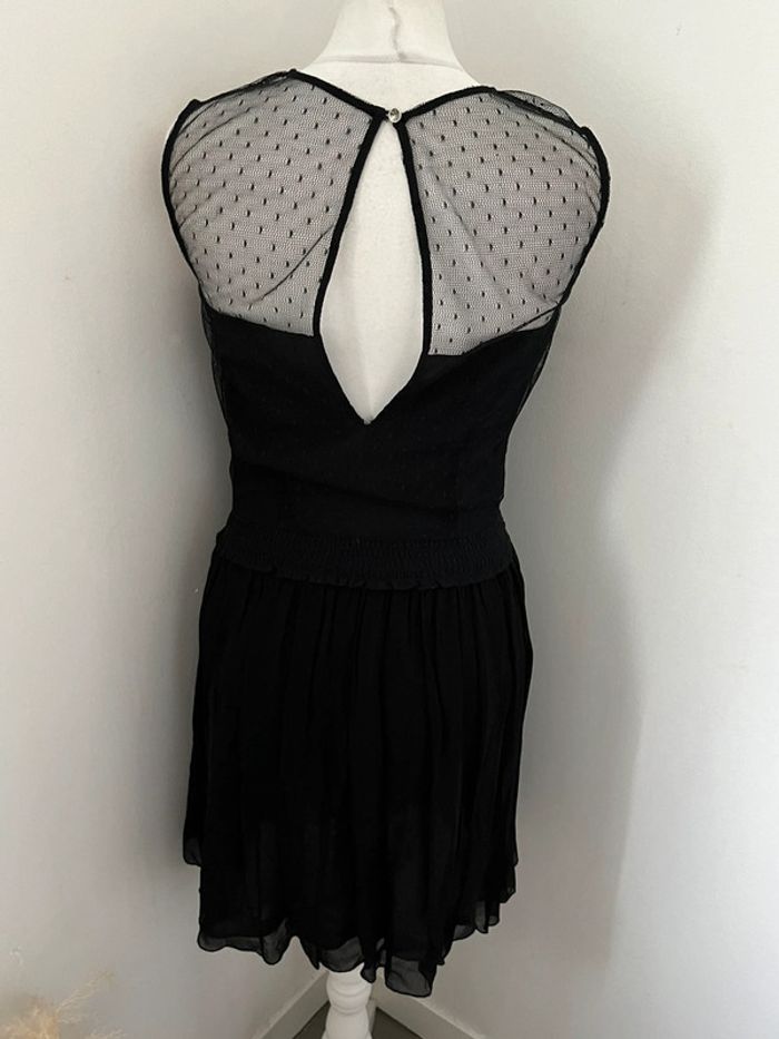 Robe cintrée noire et dentelle Maje M - photo numéro 5