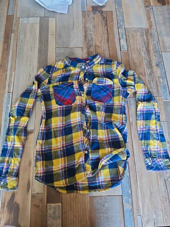 Chemise longue manche garçon taille 10 ans marque creeks