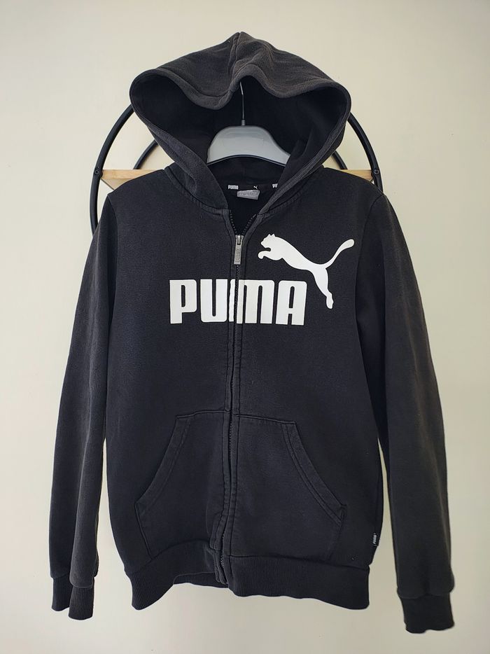 11 12 ans veste zippée a capuche Puma