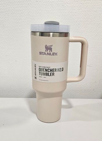 Stanley Quencher Tumbler 1,18L rose quartz – tasse isotherme avec poignée