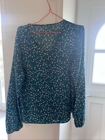 Blouse à fleurs