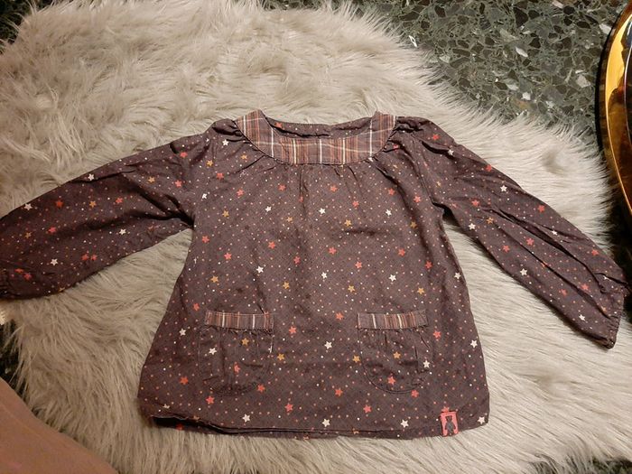 Chemisier blouse étoiles 3 ans sergent major