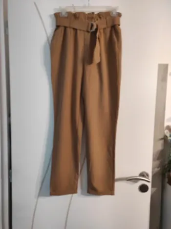 Pantalon femme marron Kiabi taille S