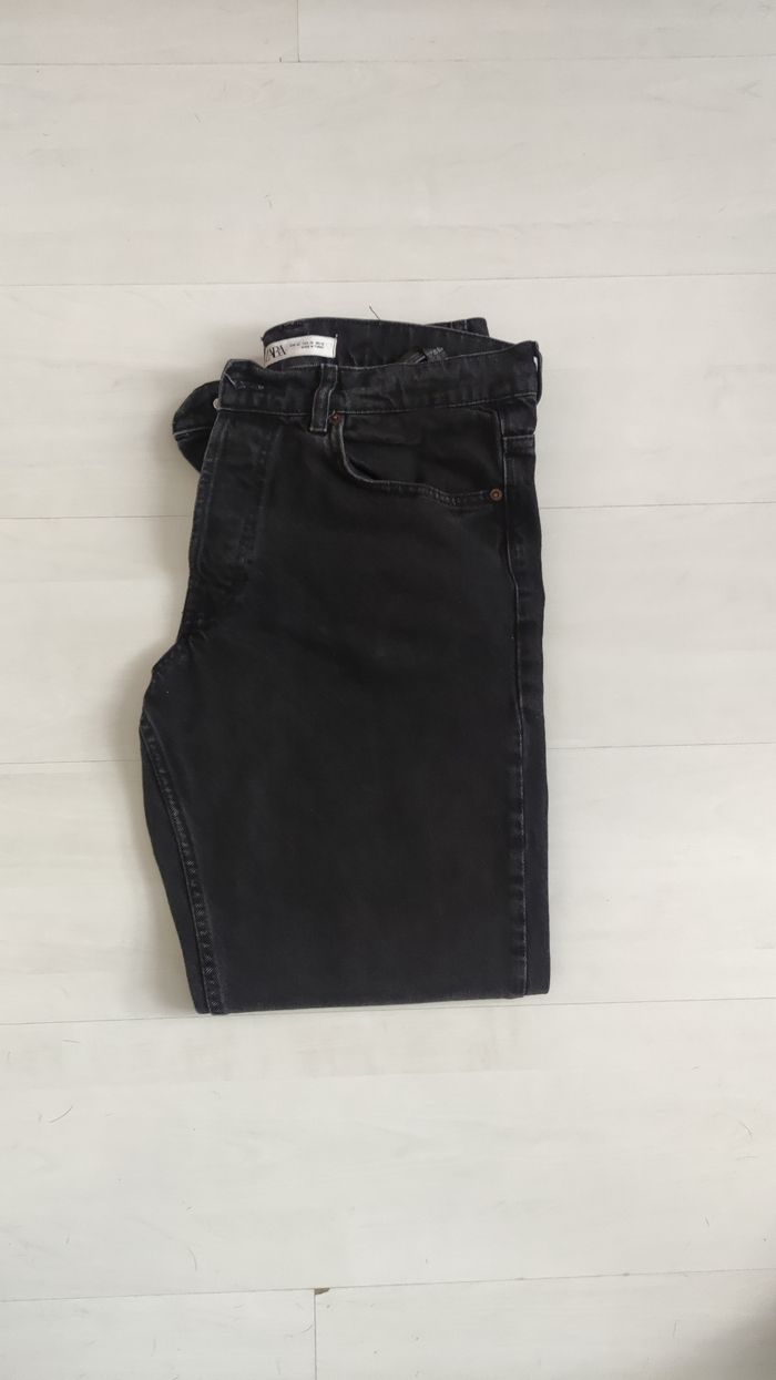 Jeans homme noir Zara taille 42 - photo numéro 2