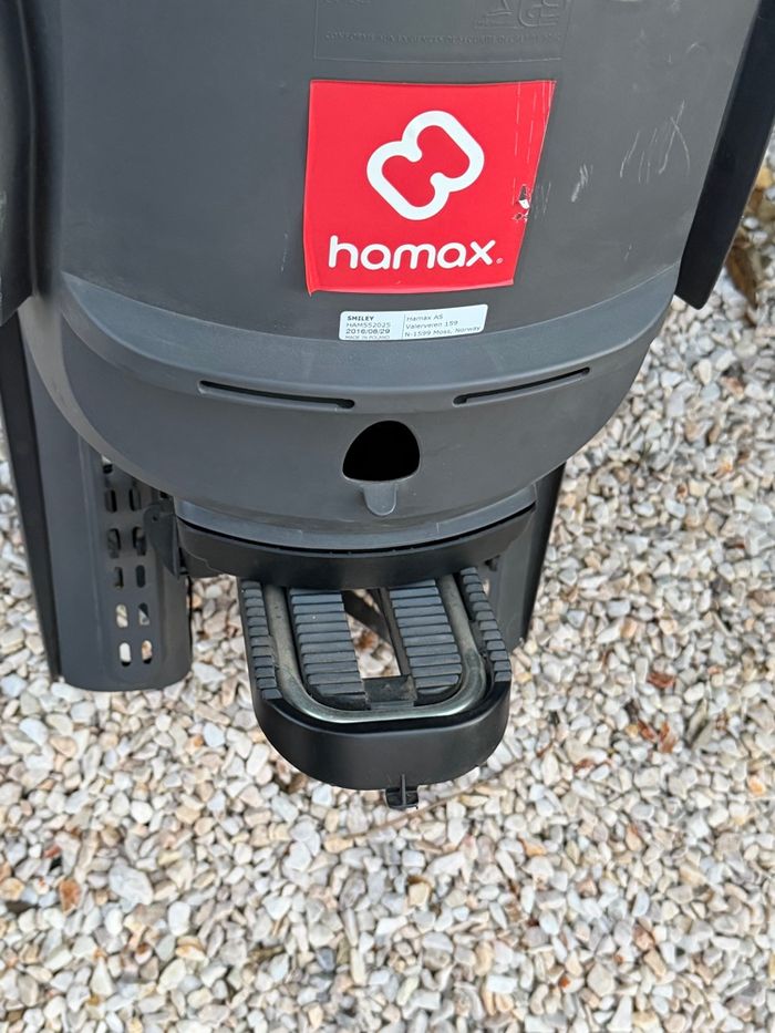 Porte bébé enfant vélo Hamax - photo numéro 2