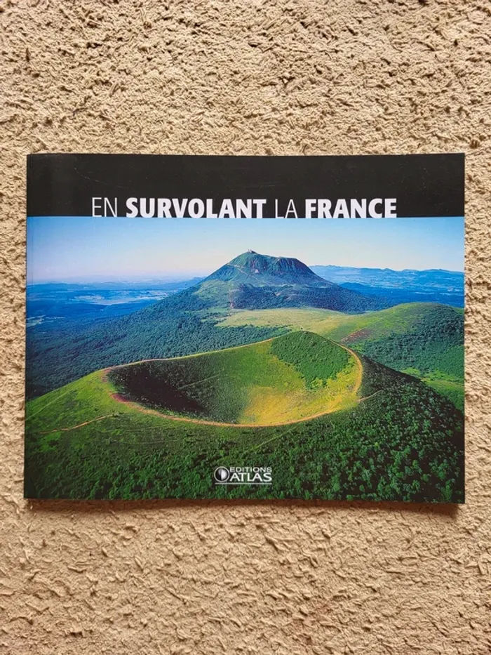 Livre de photos "En survolant La France" - Neuf