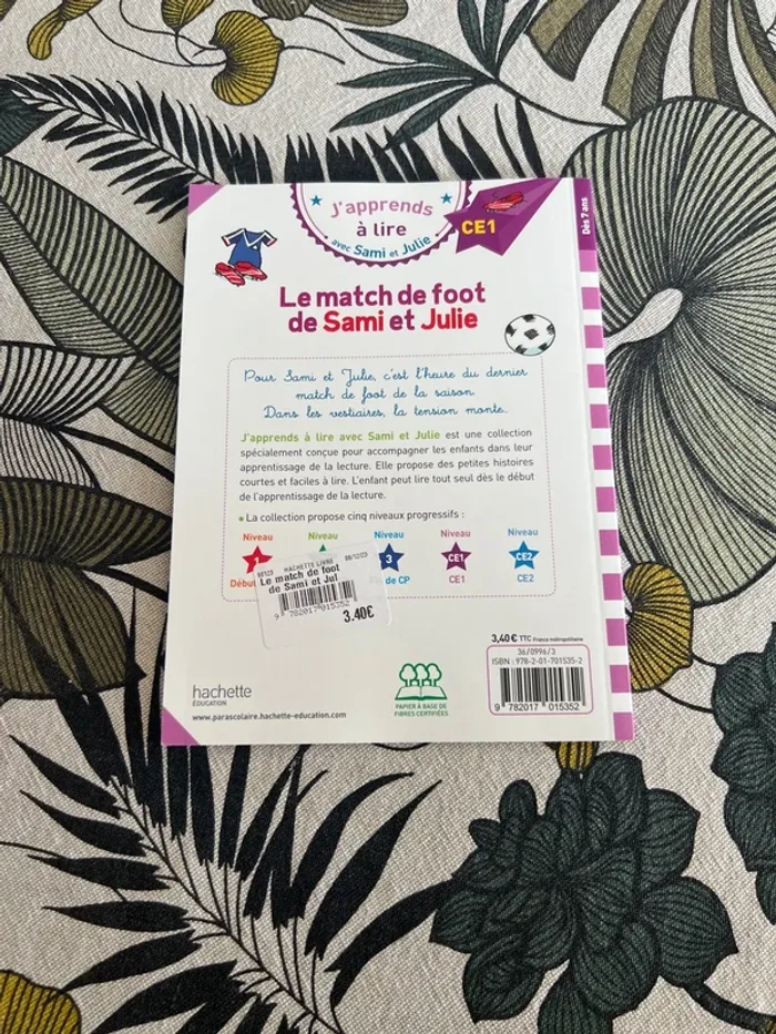 Livre Sami et Julie le match de foot - photo numéro 2