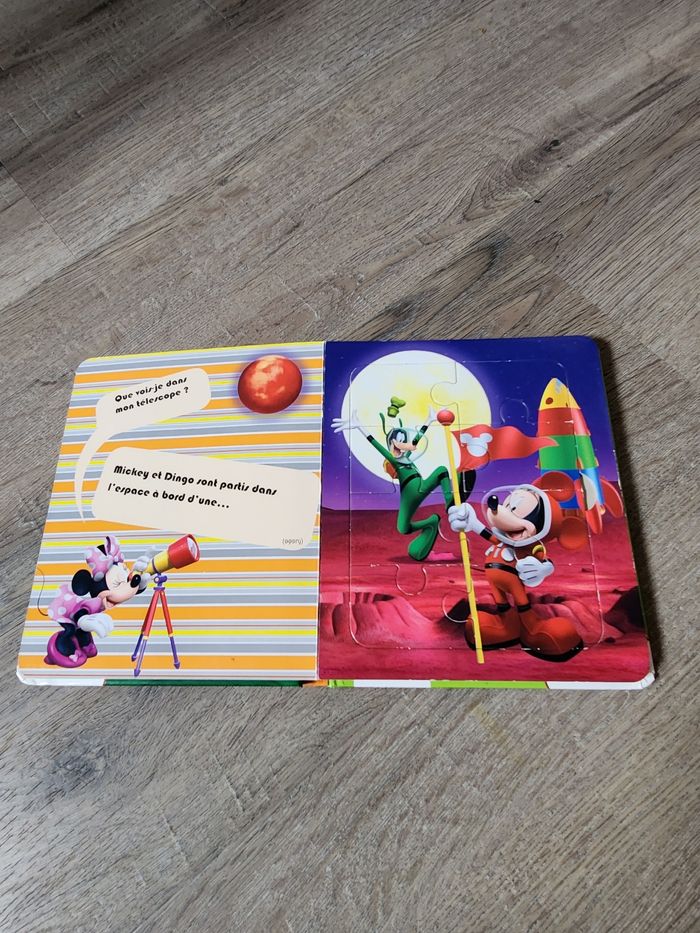 Livre puzzle la maison de mickey - photo numéro 5