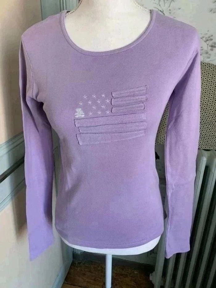 Tee shirt manches longues Lulu castagnette 38