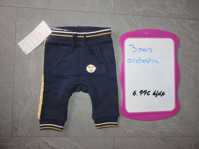 pantalon orchestra taille 3 mois