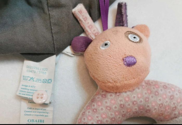 Robe 👣 obaïbi velours 3mois/60cm - photo numéro 10