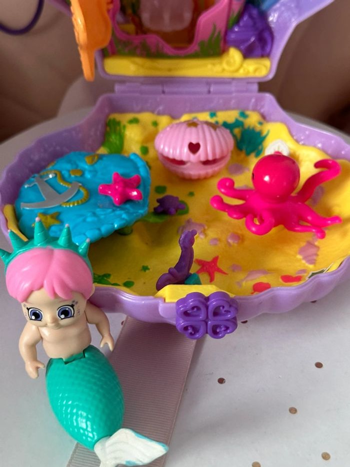 Polly pocket sac à main coquillage mer - photo numéro 3