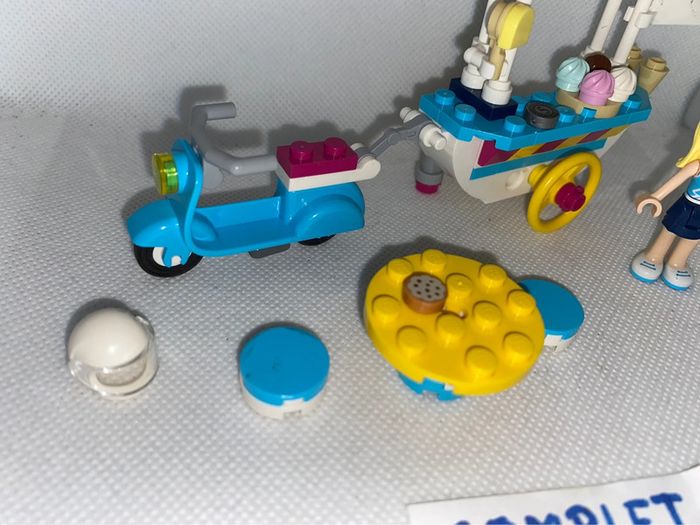 Lego Friends 41389 le chariot de crème glacée complet - photo numéro 2