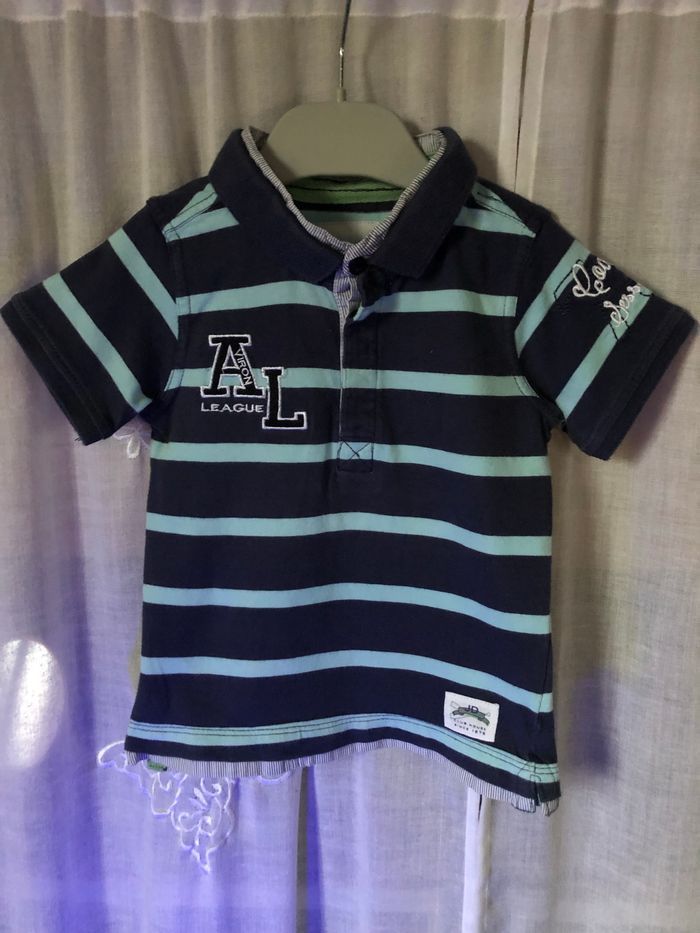 T-shirt polo chemise aviron 2 ans
