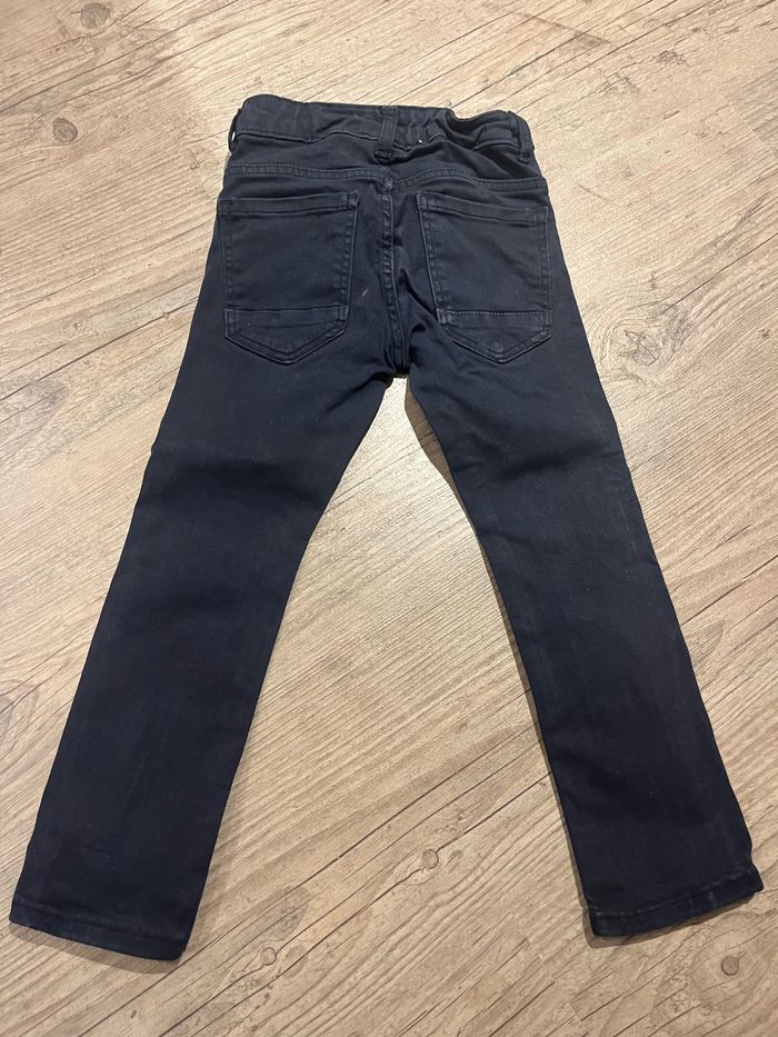 Jean slim bleu marine kiabi 3 ans - photo numéro 2