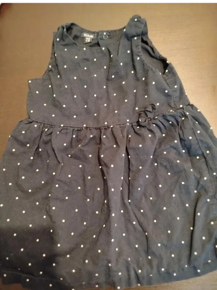 Robe  bleu  marine  18  mois