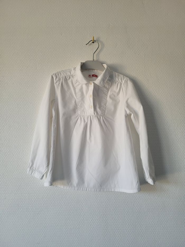 Blouse blanche DPAM 5 ans TBE