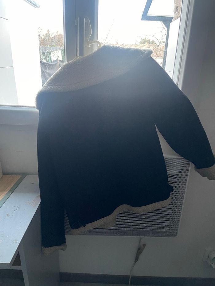 Veste noir blanc - photo numéro 3