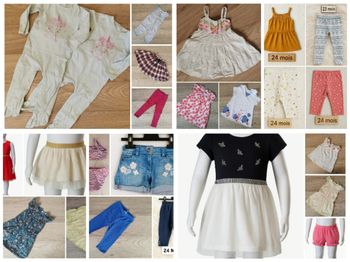 Lot été 24 mois fille