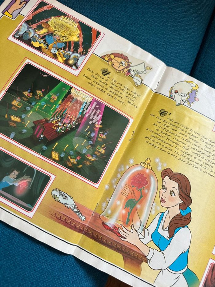 Album Panini stickers autocollants vignettes complet Disney La Belle et la Bête - photo numéro 9