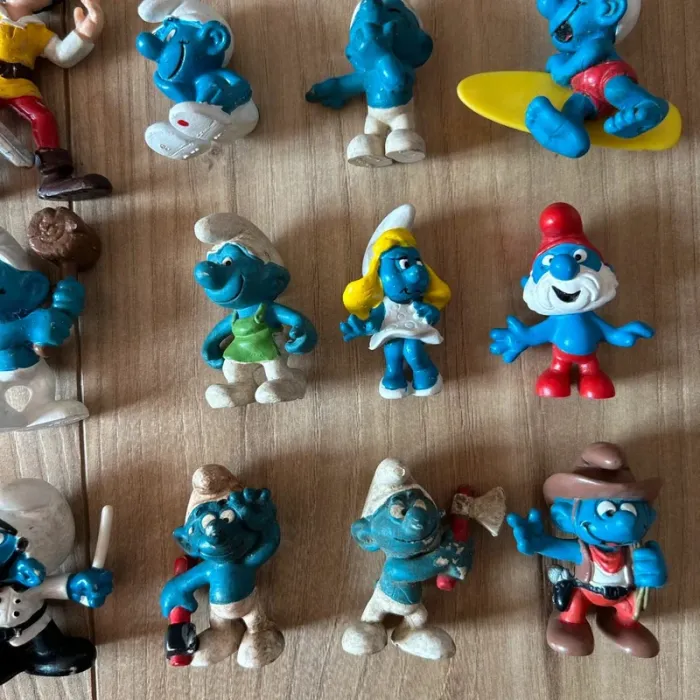Lot 42 schtroumpfs vintage - photo numéro 7
