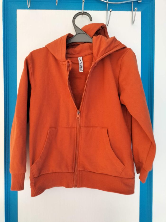Veste zippée orange - NPO kid