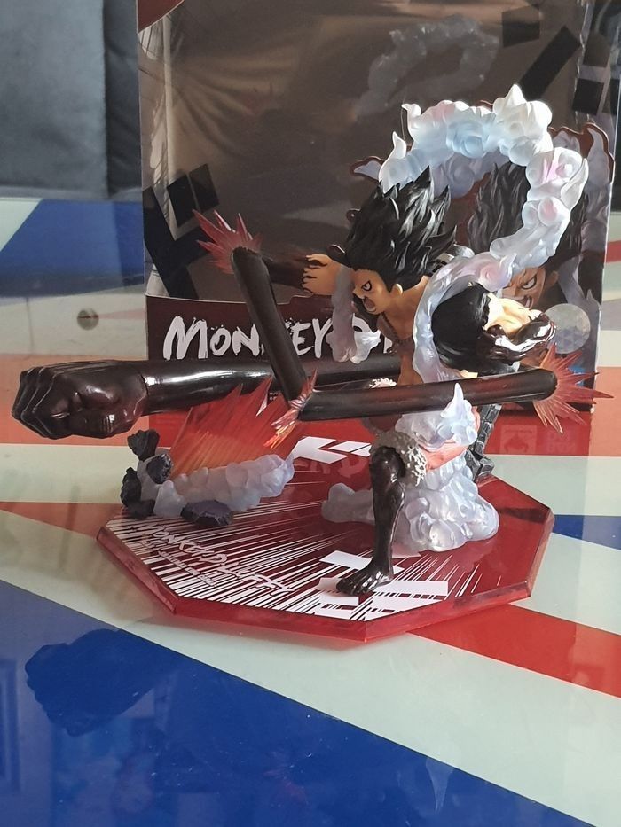 One Piece Figuarts Zero : Luffy Gear 4 Snakeman (King Cobra, Dressrosa) RARE - photo numéro 5