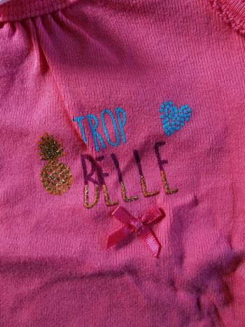 Bodie rose Absorba 6 mois MC