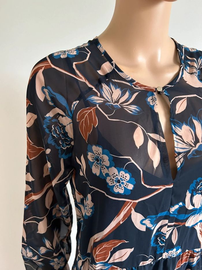 Robe longue imprimée fleurie neuve Etam taille 38 (valeur 70€) - photo numéro 5