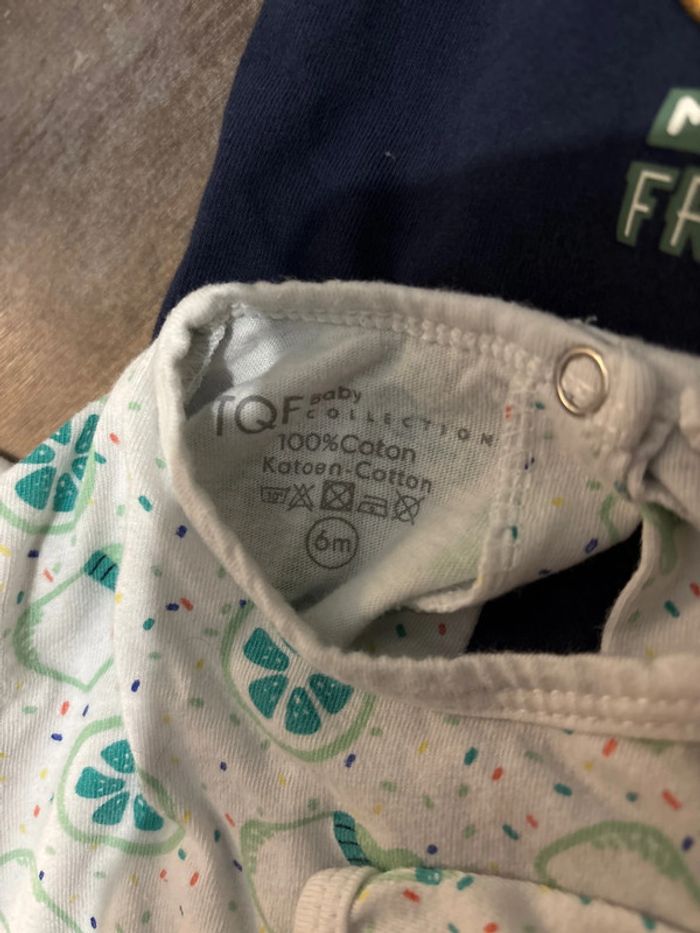 Lot de 5 pyjamas légers 6 mois - photo numéro 4