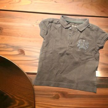 Polo manches courtes 6 mois berlingot