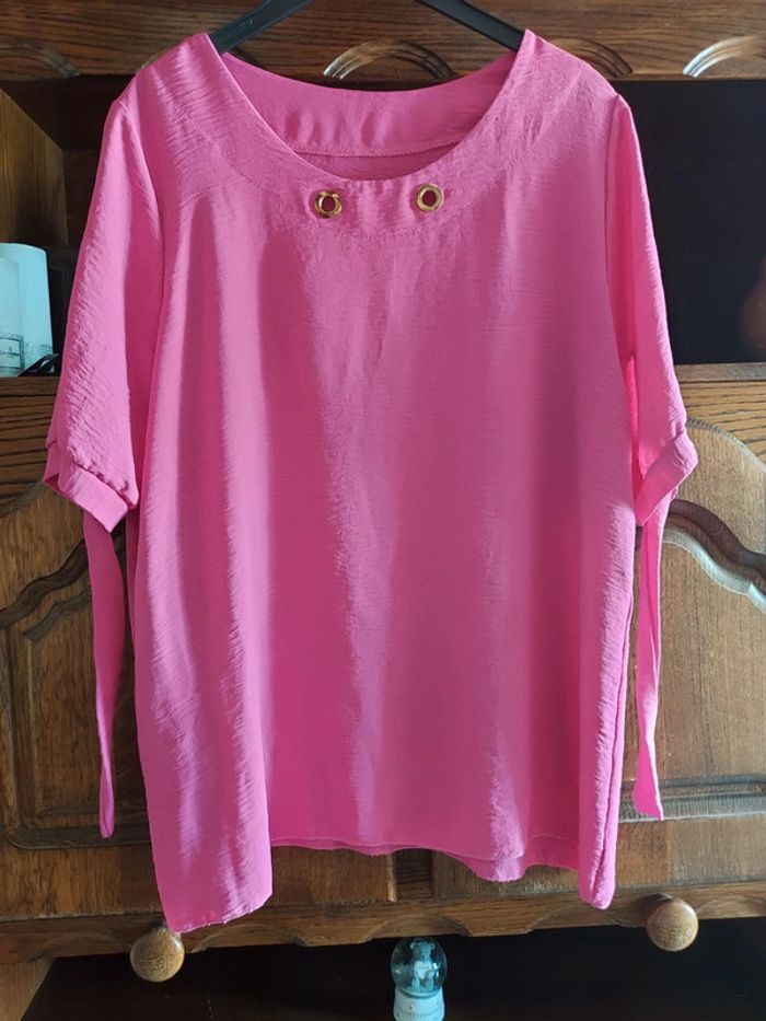 Blouse fushia